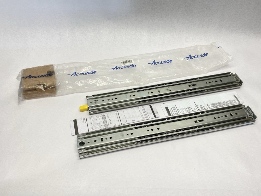 Accuride 4KTC4 Heavy Duty Lock In/Out Drawer Slide Rails 9308-522D PKG OF 2