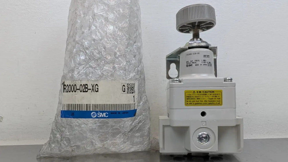 SMC IR2000-02B-XG Air Pressure Regulator Sup Max 1.0MPa Output 0.005-0.2MPa 1/4"