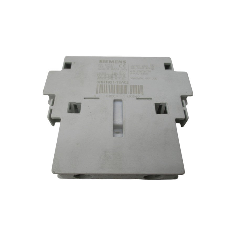 SIEMENS 3RH1921-1EA02 240V 10A NSNP