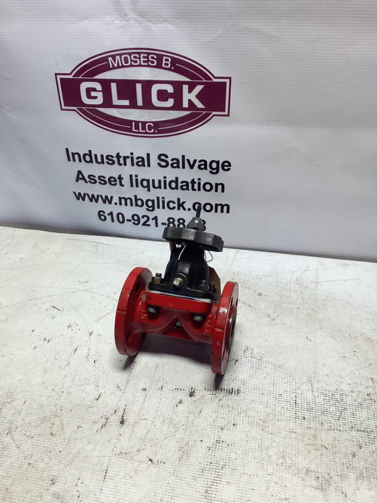 Hills McCanna 2" Flanged Diaphragm Valve; 2509