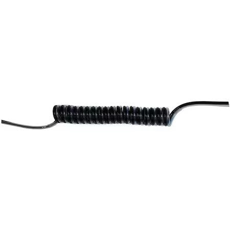 Zoro Select 2Mps-14-05-01 Poly Tubing,Spiral,Od 1/4 In,10 1/2 In