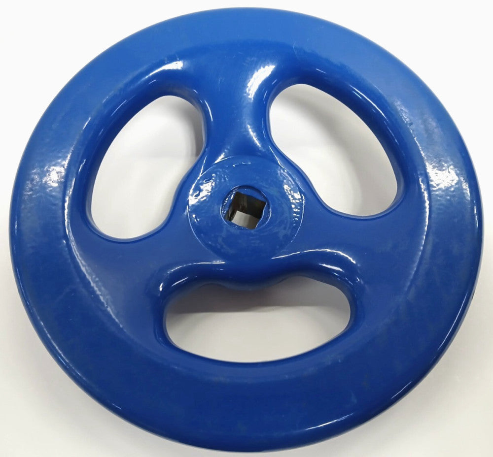 VALVE HAND WHEEL DIAMETER 6" SQUARE HOLE 5/8" CENTER CIRCLE 1-1/2"