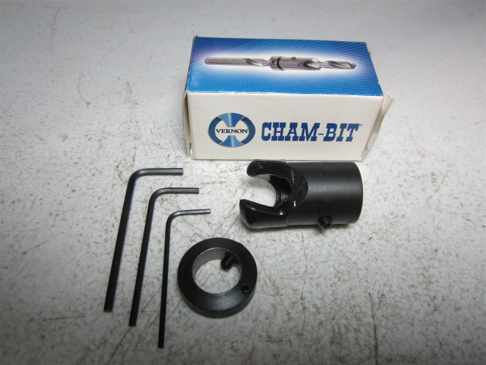 Vernon (CCH5620) 13/16" Cutter Diam HSS RH Adjustable Depth Drill Countersink