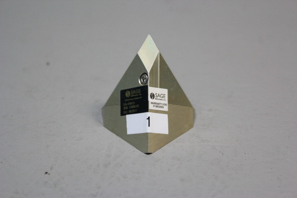 SAGE MILLIMETER SAJ-018-S1 TRIHEDRAL CORNER REFLECTOR