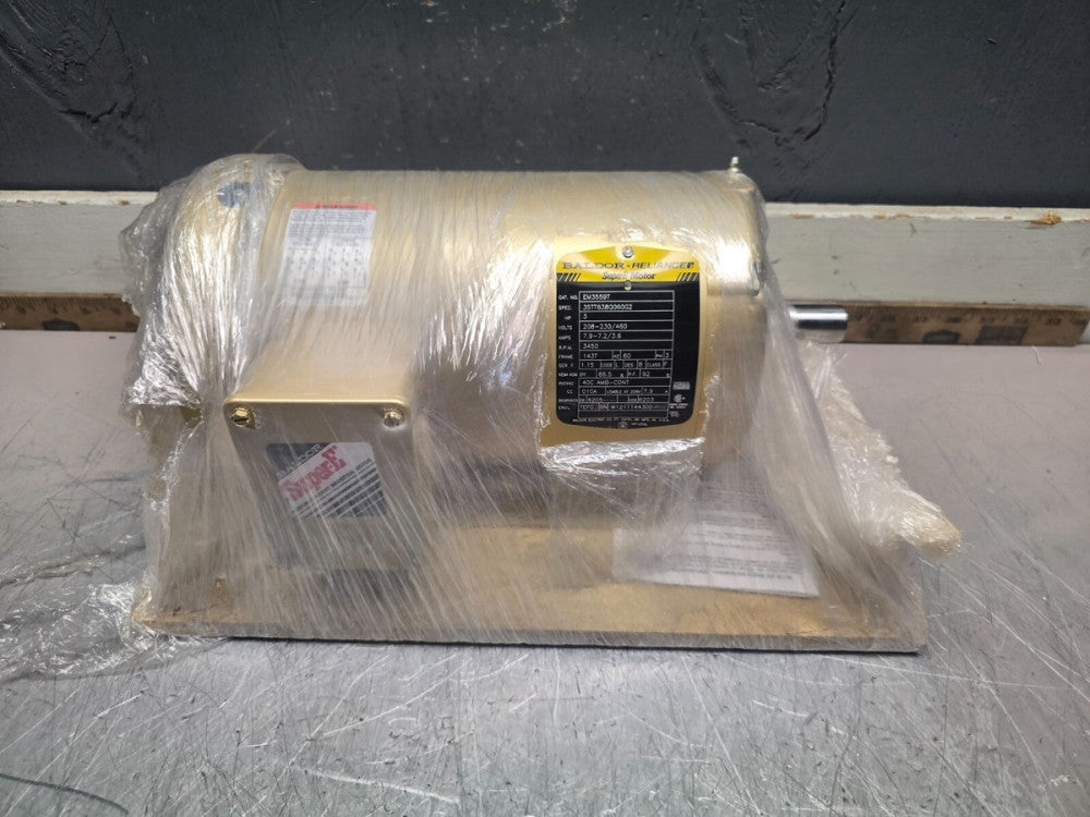BALDOR SUPER-E MOTOR EM3559T 3HP 208-230/460V 3450RPM  NEW ITEM MAKE OFFER !!