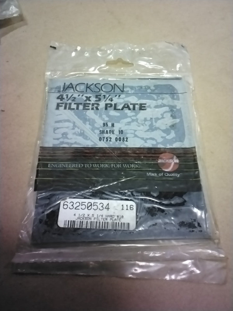 Jackson 07520082 4-1/2" x 5-1/4" Shade 10 Filter Plate 95H