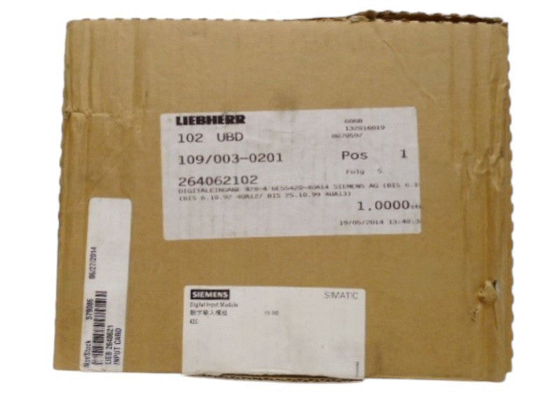 SIEMENS SIMATIC 6ES5420-4UA14 INPUT MODULE NSMP