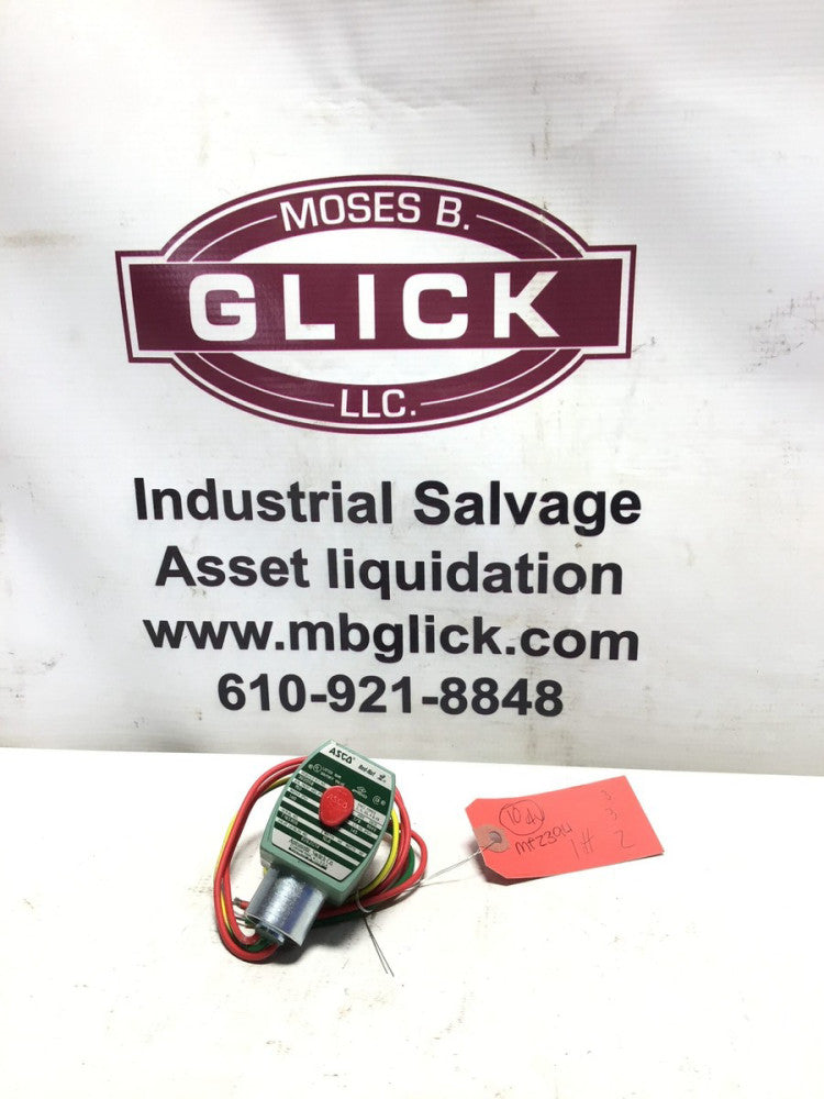 ASCO Red Hat 8262G14 Solenoid Valve 1/8NPT 10.6Watts