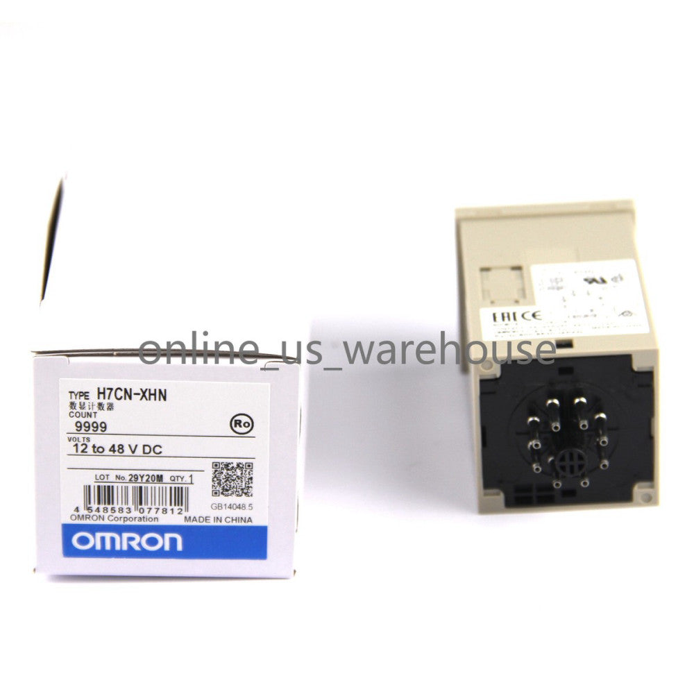 OMRON Automation H7CN-XHN Single Preset Counter with Four-Digit LED Display