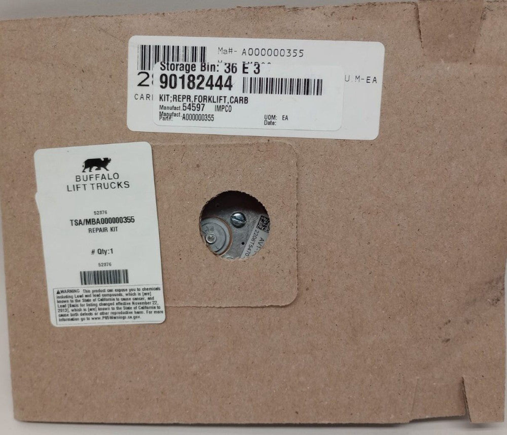 Impco A000000355 Carburetor Repair Kit AV1-14-4