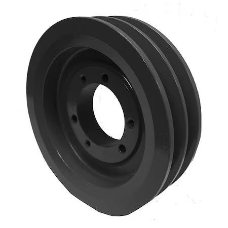 B&B MANUFACTURING 2B64SDS Bushing 2 Groove V-Belt Pulley 6.75 inch OD