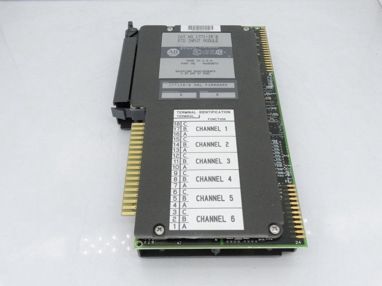 ALLEN BRADLEY 1771-IR SERIES B PLC MODULE