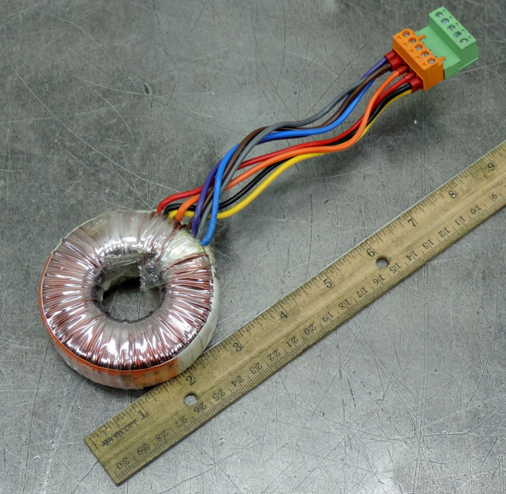 Nuvotem 91234-P2S2 Toroidal Control Transformer 115V 50/60Hz 2.8A