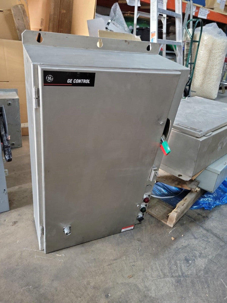 GENERAL ELECTRIC COMBINATION MOTOR CONTROLLER  Type 4x  Enclosure Stainless 