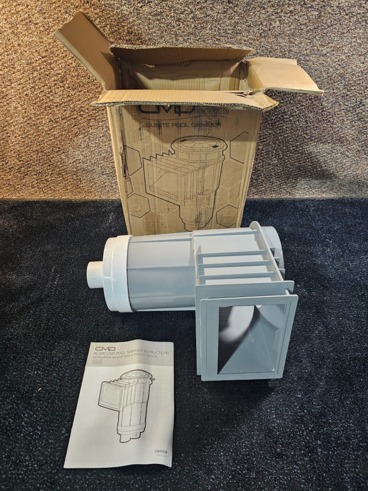 CMP 25140-211-500N 2" Socket x 2.5" Spigot Gray Single Port Inground Skimmer