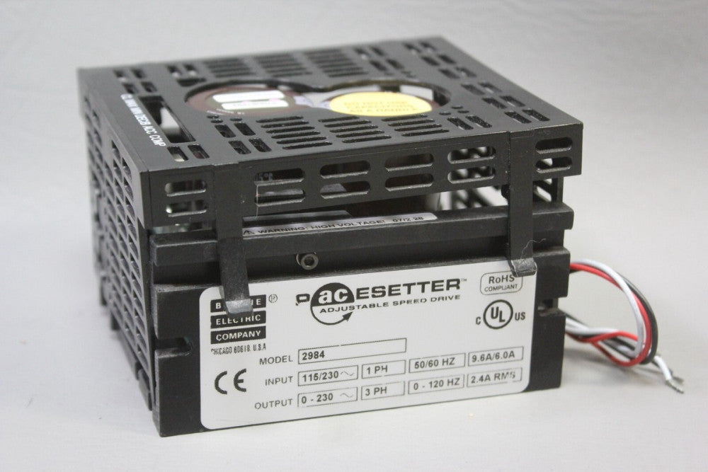 BODINE PACE SETTER ADJUSTABLE SPEED RIVE P/N: 2984