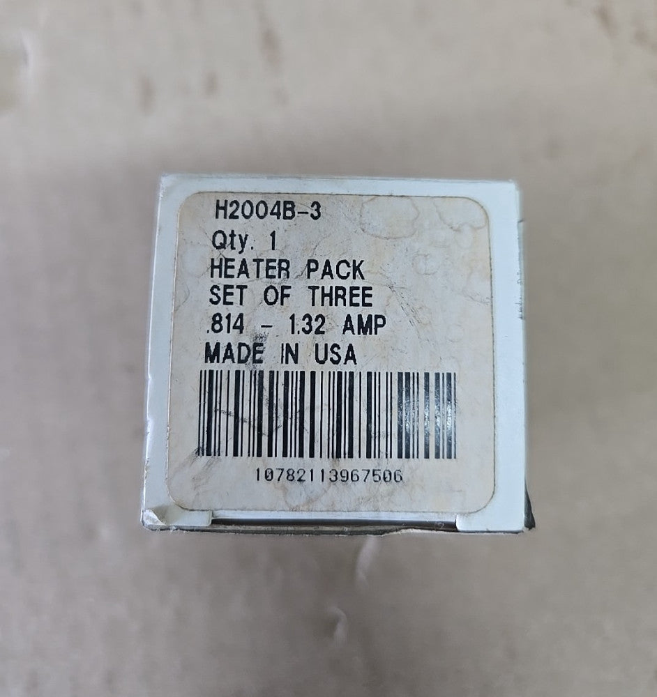 H2004B-3 CH Cutler Hammer Overload Heater SET OF 3