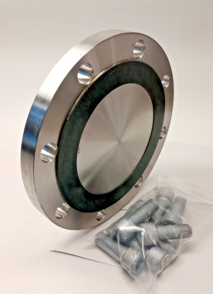 Flange N0574BABAB Used Closed Blind 11 OD x 8-1/2 ID x 1 W A/SA182 F304/L B16.5