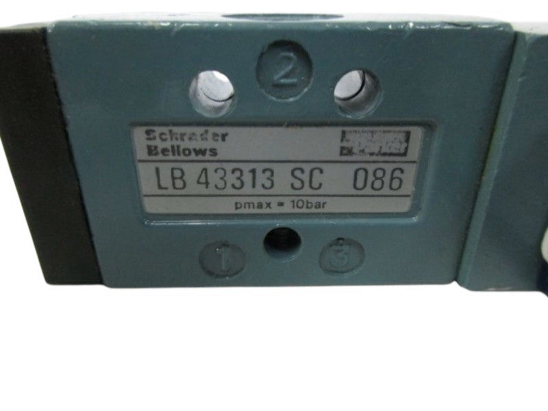 SCHRADER BELLOWS LB43313SC SOLENOID VALVE NSNP