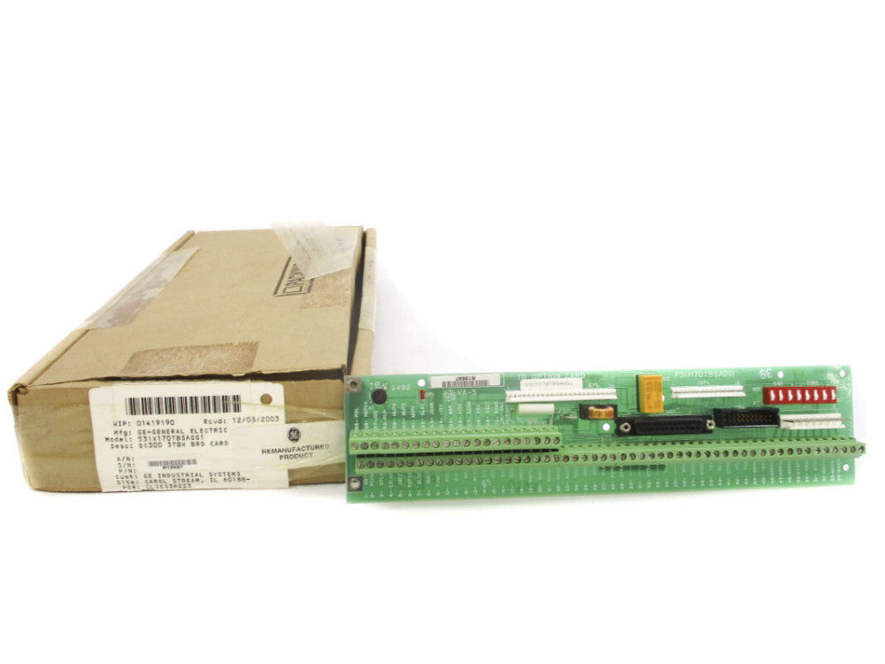 GENERAL ELECTRIC 531X170TBSAGG1 VA-5 REMAN
