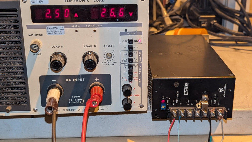 Shindengen CY242R5 Power Supply Load Tested & Exceeds Specs