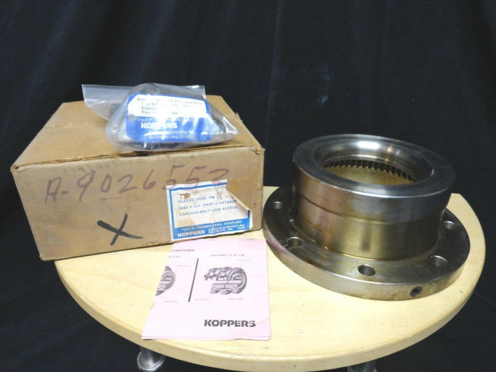 KOPPERS ~ SLEEVE TYPE FM ~ SIZE # 3.0 ~ PART NUMBER: CX10304 ~ NEW IN THE BOX 