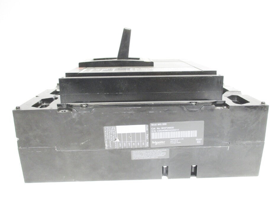 SQUARE D MGP26600 600A 600V NUPI