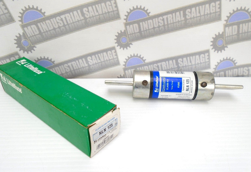 LITTLEFUSE - NLN-125 - L9K09F - POWR-GARD Fast Blow 1-Time Fuse 125A 250 AC/DC