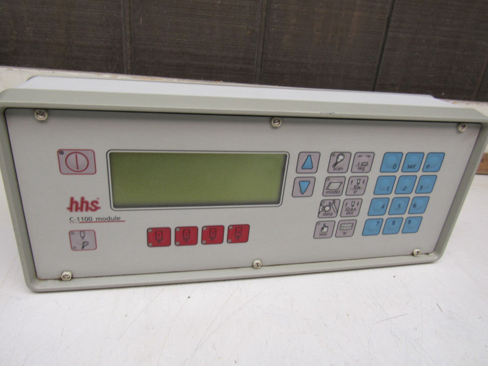 BAUMER HHS C-1100 COLD GLUE CONTROLLER FOR BOBST XLNT USED TAKEOUT !! M/O !!!