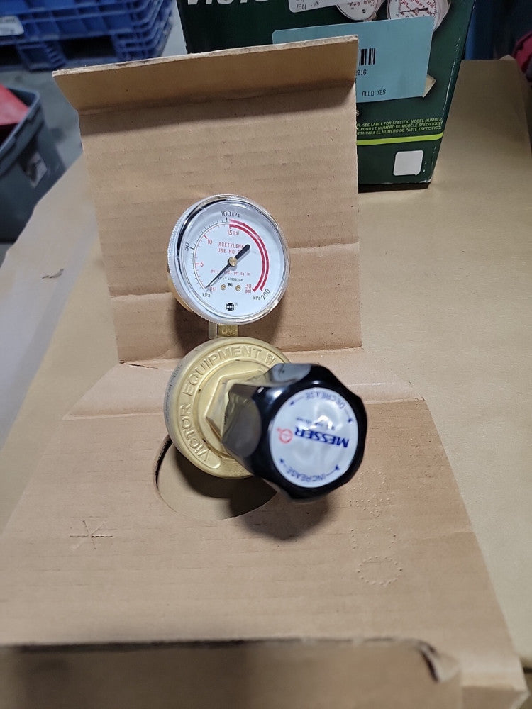 Victor Pressure Regulator Model 0799 1501 Acetylene Gas 0-15 Psi S360RA-250 PMT 