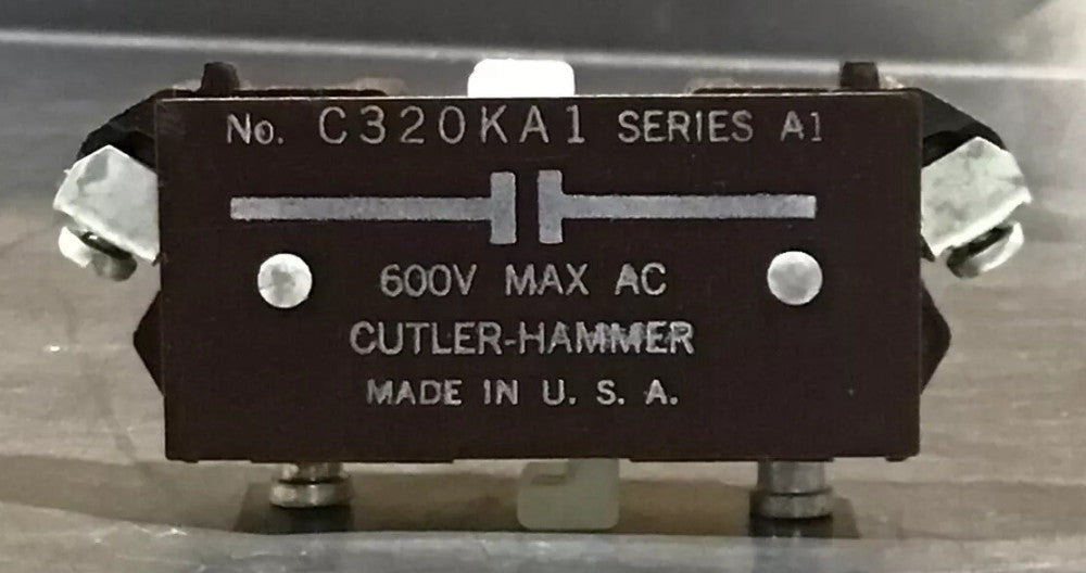 Cutler Hammer C320KA Auxiliary Contact Nos Surplus