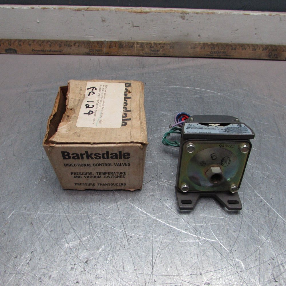 NEW! BARKSDALE CD1H-A150SS ,PRESS. SWITCH, 125-480V/ 10A /1.5-150PSI ,MAKE OFFER