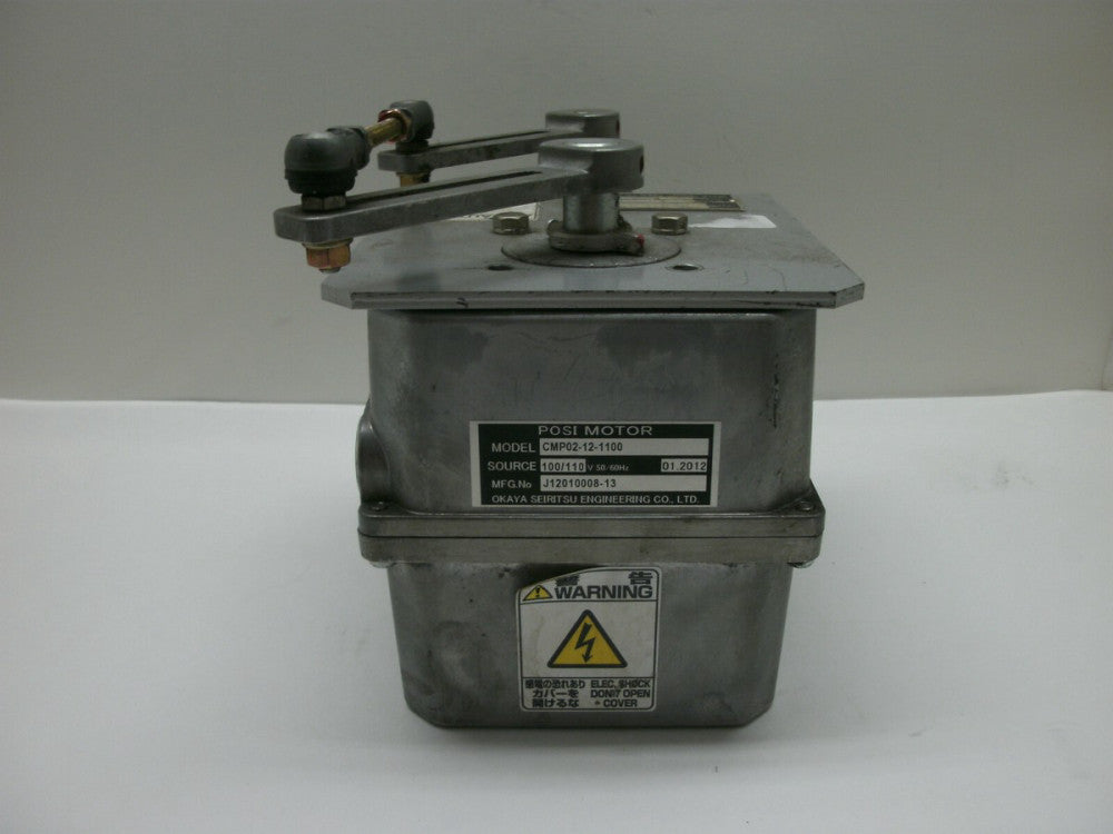 OKAYA SERITSU J12010008-13 COMPACT CONTROL MOTOR W/INTEGRATED POSITONER 100/110V
