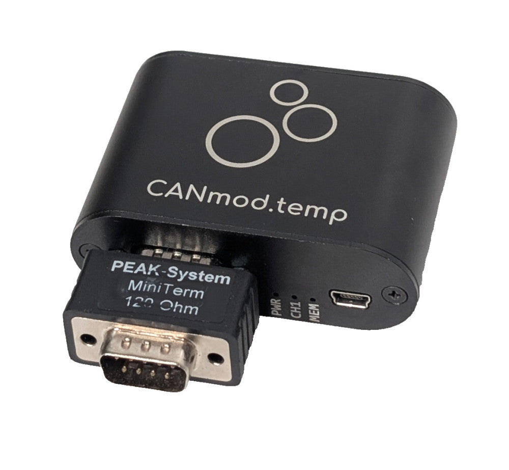 CSS Electronics 20226 Thermocouple to CAN Module w/ Peak System MiniTerm 120 Ohm