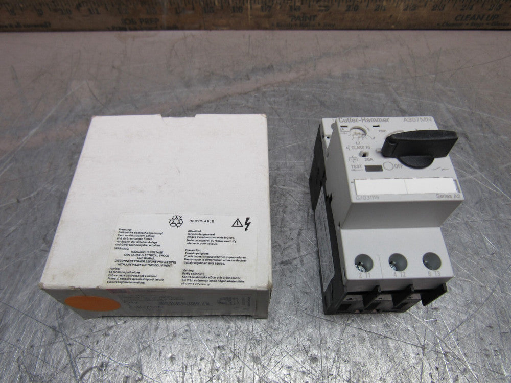 CUTLER HAMMER A307MN MANUAL MOTOR PROTECTOR 1.40-2.00FLA NEW IN BOX !! M/OFFER !