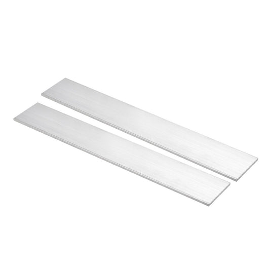 2PACK 3x50x305mm Square Aluminum Flat Bar 6061 Aluminum Solid Stock T6511