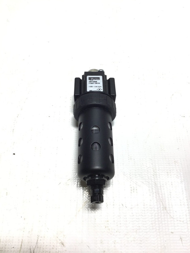 Parker 15F12HA Filter Regulator 1/4" Pmax 150PSI Tmax 125F (52C)