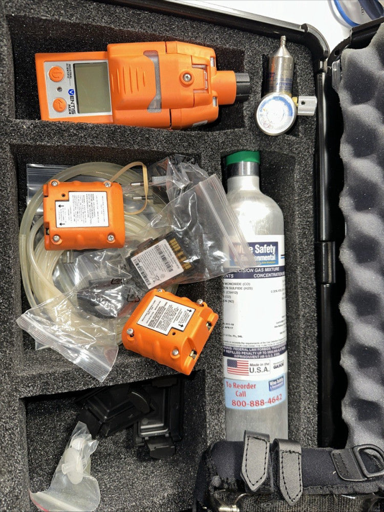 Industrial Scientific Ventis MX4 Multi-Gas Monitor With Accessories