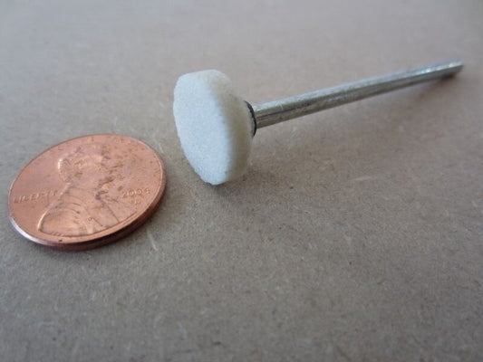 (Lot of 20) 1/2" Mounted Point 1/8" x 2" Wheel Ceramic Abrasive Grinding  W182