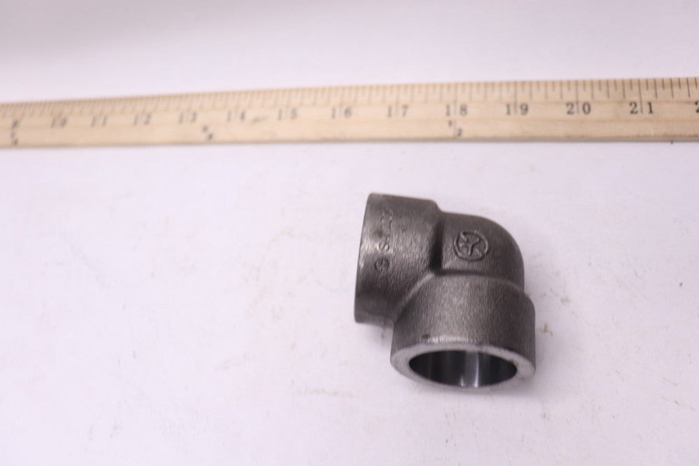 90 Degree Socket Weld Elbow Carbon Steel 1"