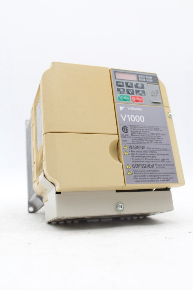 Yaskawa CIMR-VU4A0011FAA 3-Phase 5 HP Drive