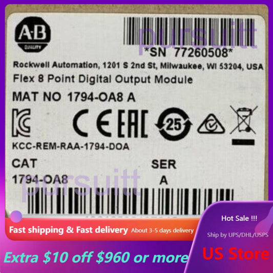1794-OA8 New AB Sealed  Flex 8 Point Digital Output Module 1794OA8 US Free Tax