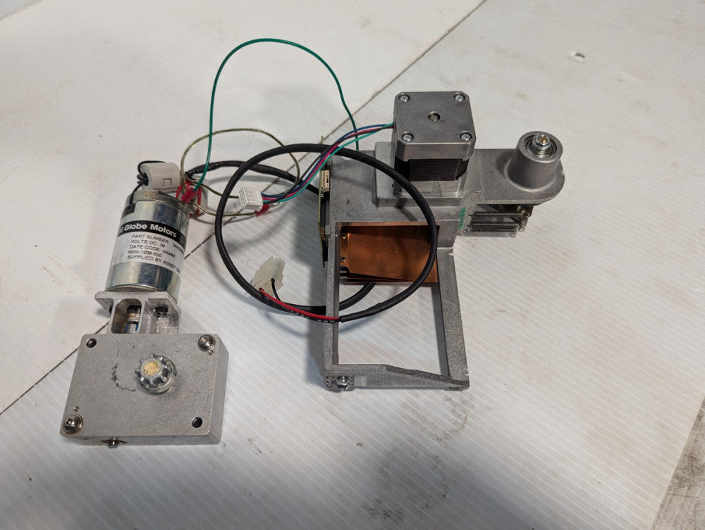 Siemens motor assembly as pictured: Globe Motor M403M58, Vexta Stepping motor...