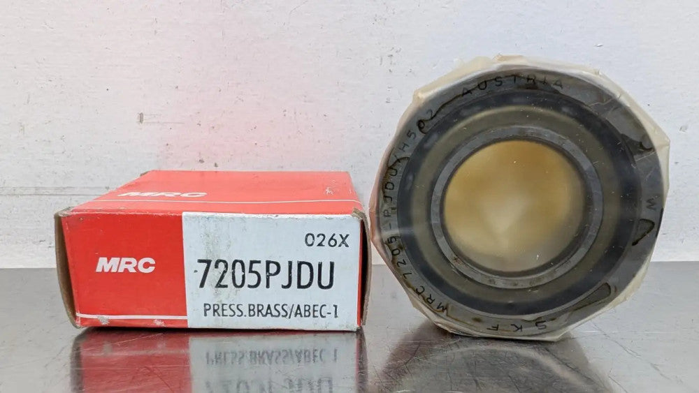 MRC 7205PJDU Angular Contact Bearing 25mm ID 52mm OD 15mm Wide 40° SKF