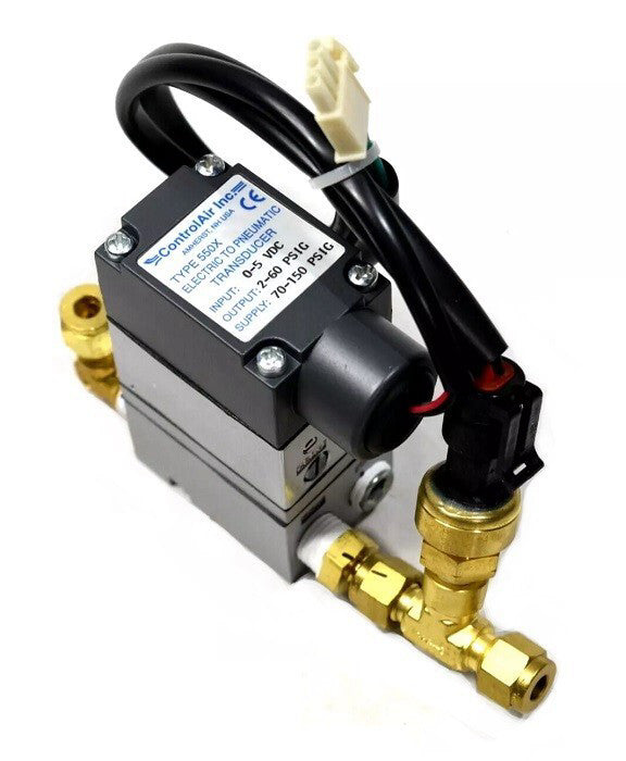 Control Air 550X Electric to Pneumatic Transducer 0-5 VDC, 2-60 PSIG