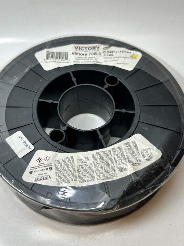 Victory Welding Alloys ER 70S-6 0.045" Steel MIG Welding Wire 11#s - NOS
