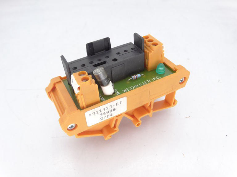 WEIDMULLER 911413/67 Terminal Block - Used