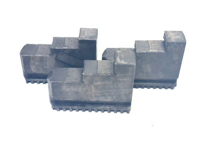 3 JAW LATHE CHUCK REPLACEMENT OUTSIDE JAWS CUSHMAN 4-1/4" (SET OF 3)