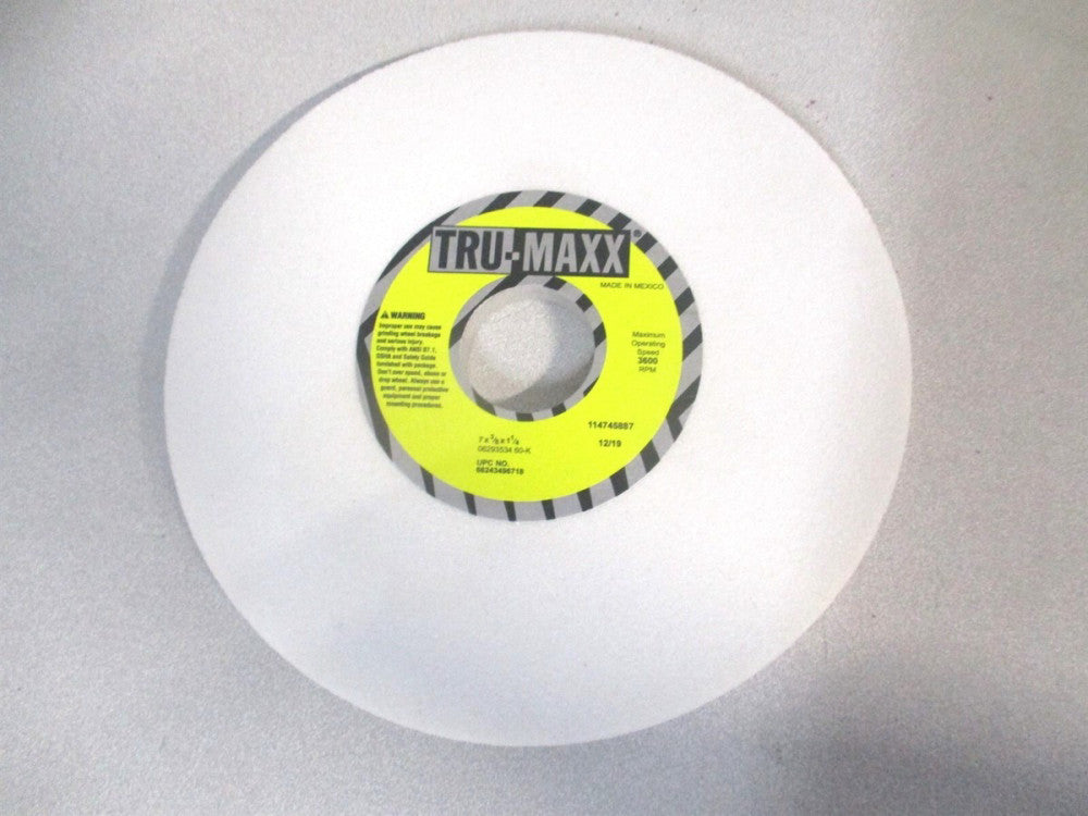 (66243496718) 7″ x 1-1/4″ x 3/8″ K Hardness 60 Grit Surface Grinding Wheel 