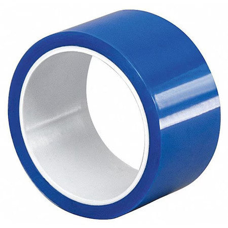 3M 8901 Film Tape,Polyester,Blue,2 In. X 10 Yd.
